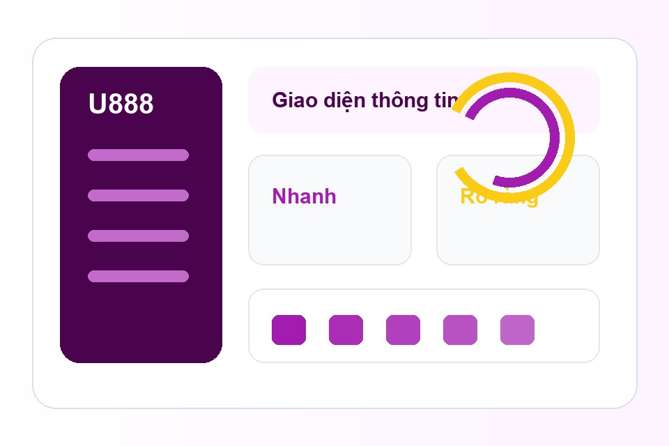 U888 bảng thông tin