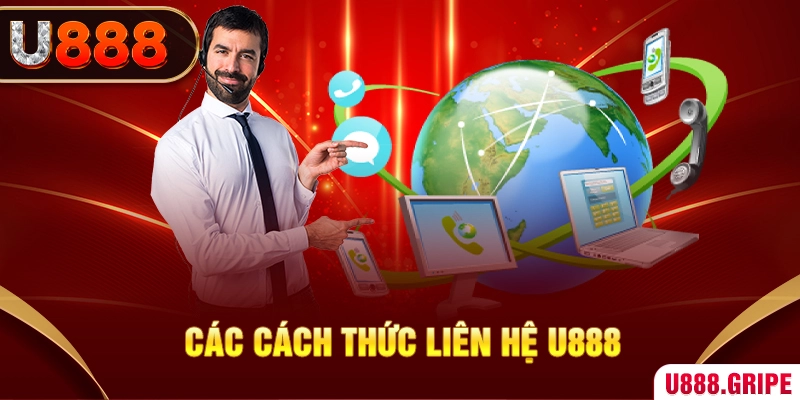 Các cách thức liên hệ U888