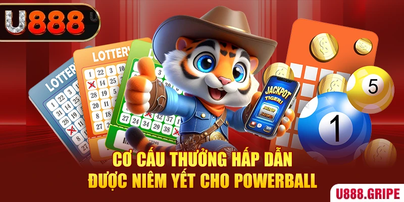 Cơ cấu thưởng hấp dẫn được niêm yết cho Powerball